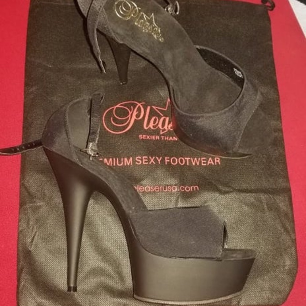 PLEASER Adore Platform Heels SIZE 10
